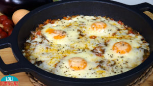 Huevos con berenjenas y bacon: una receta sencilla y deliciosa