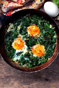 Huevos con espinacas: una manera fácil y deliciosa de comenzar el día