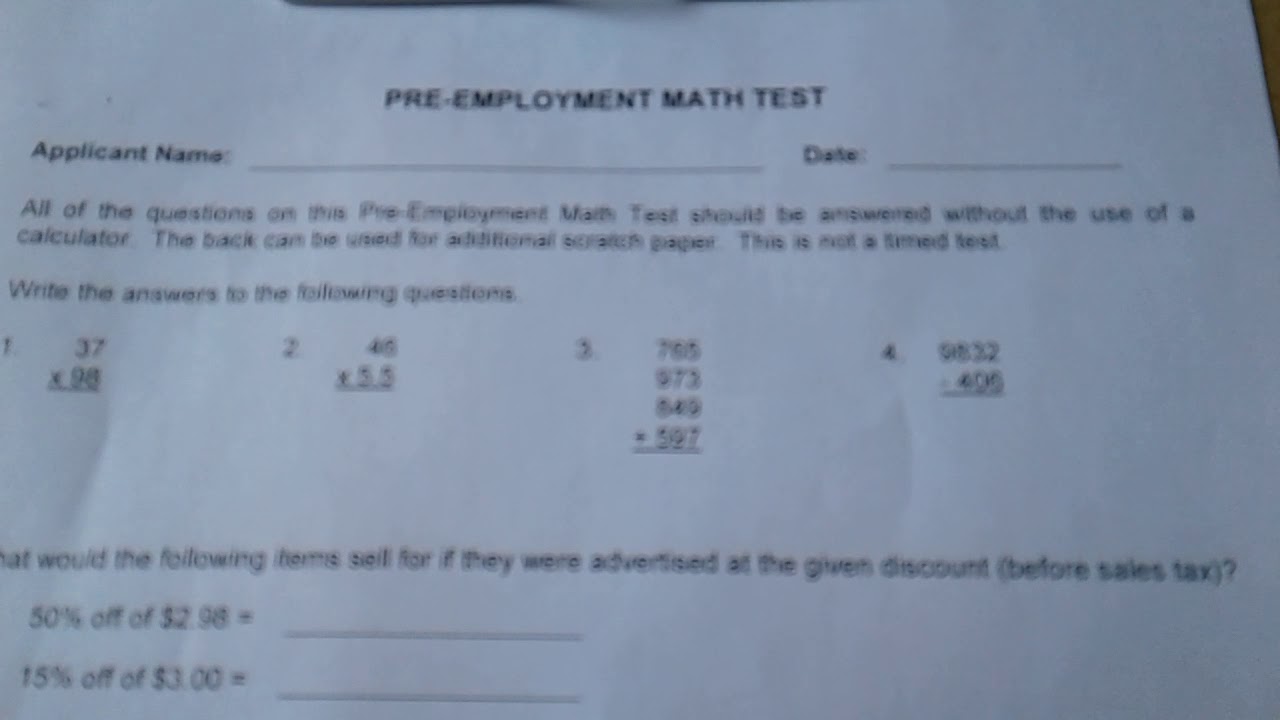 ¿Qué es el examen de matemáticas de Hobby Lobby? Boxer Perro® 2020