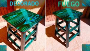 ¿Puedes teñir la madera verde?